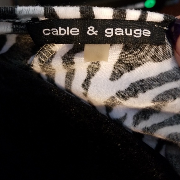 Zebra Print Tunic - Picture 3 of 3